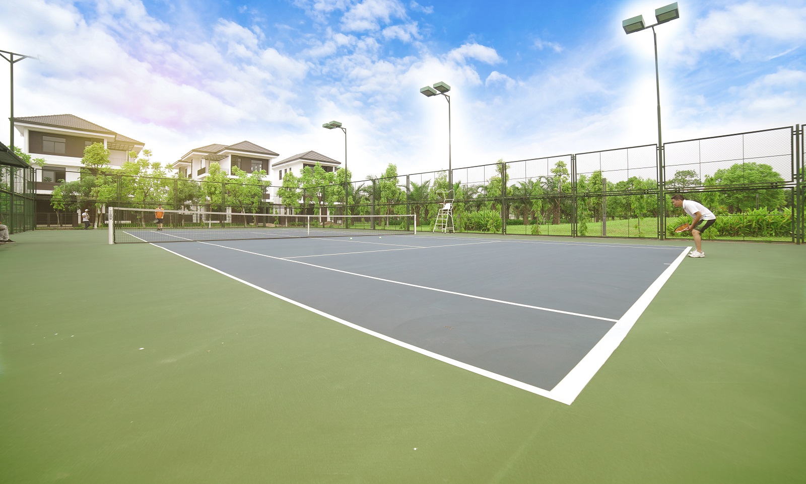 sân tennis Hà Đô